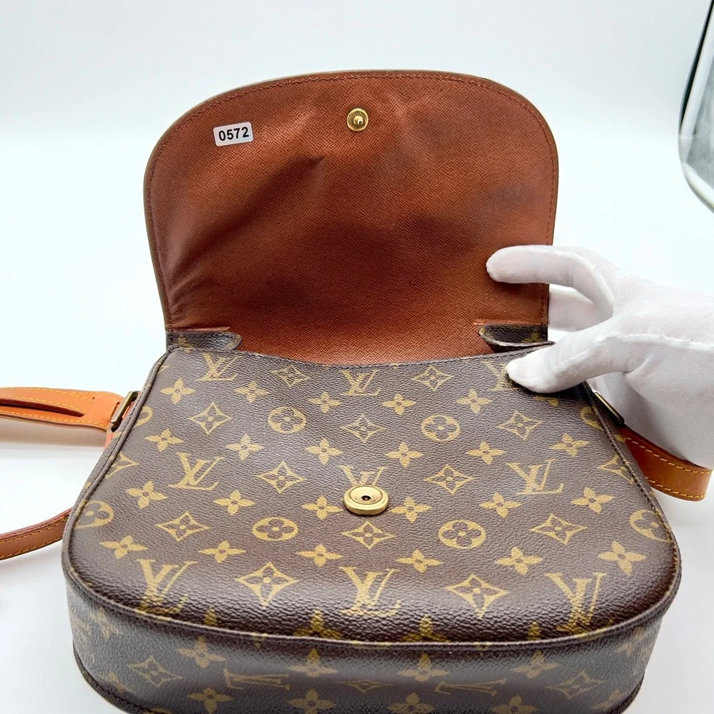 0572JPL-Preloved Louis Vuitton Vintage Monogram Saint Cloud GM - Picture 7 of 15